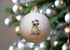 Pug Ceramic Bauble